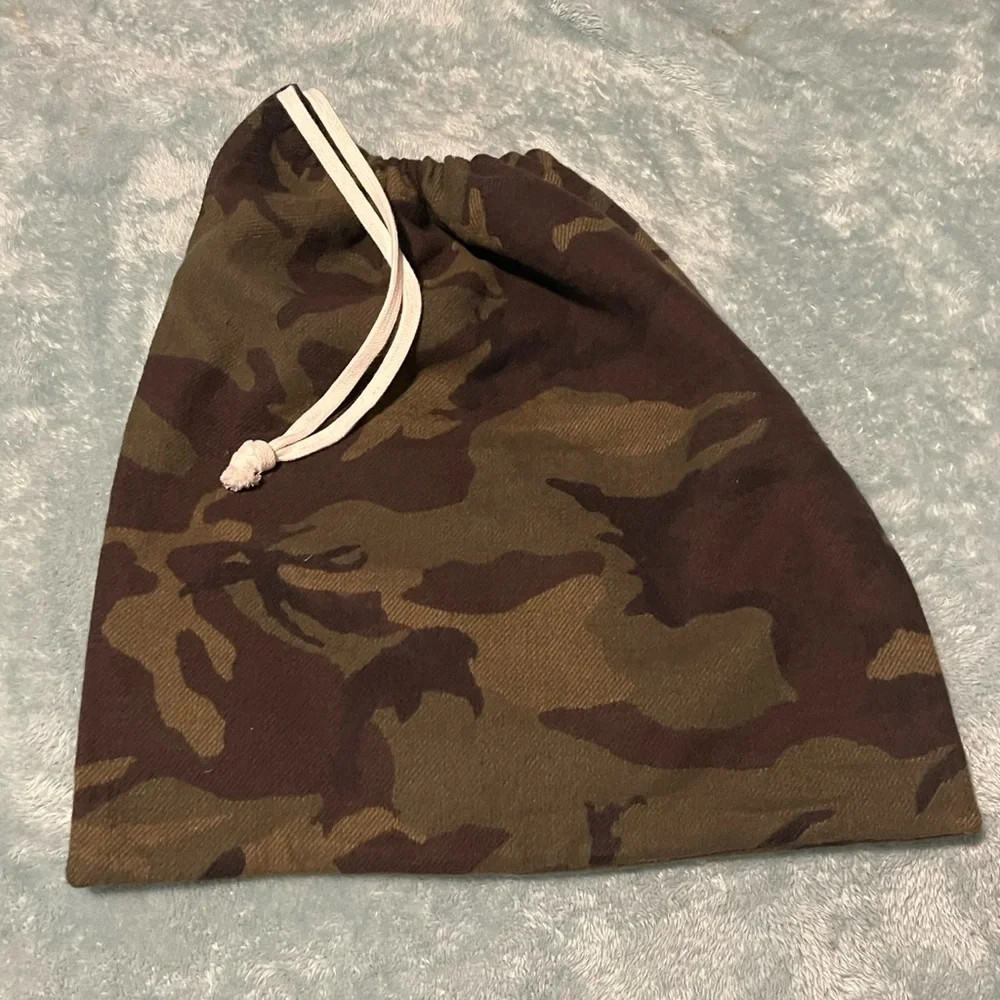 Yuketen Fleece Dust Boot Carry Bag Camo new Drawstring - Picture 4 of 8